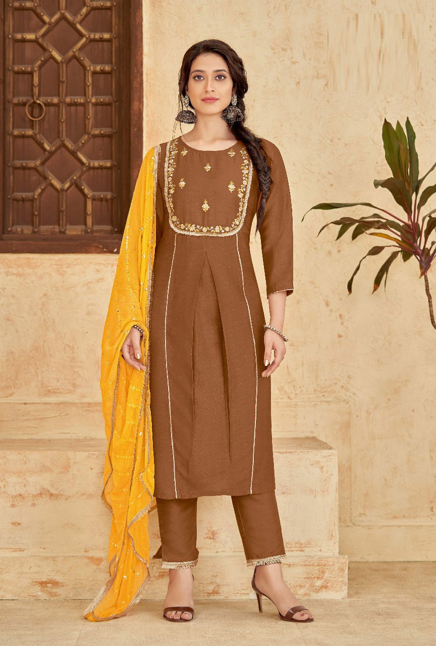 Shichi Fanaa Wholesale Kurti With Bottom Dupatta Collection